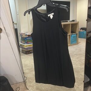 Elegant Black Sleeveless Dress